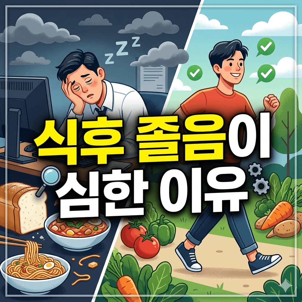 식후 졸음이 심한 이유